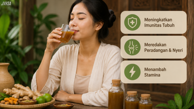 Khasiat Melimpah Dari Jamu Jika Rutin Untuk Dikonsumsi
