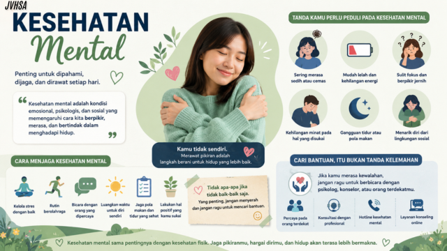 Kesehatan Mental Sama Pentingnya Dengan Kesehatan Tubuh