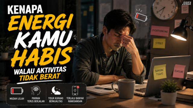 Kenapa Energi Kamu Habis Walau Aktivitas Tidak Berat