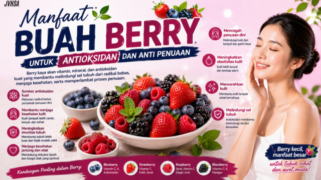 Manfaat Buah Berry untuk Antioksidan dan Anti Penuaan