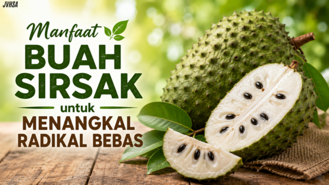 Manfaat Buah Sirsak untuk Menangkal Radikal Bebas