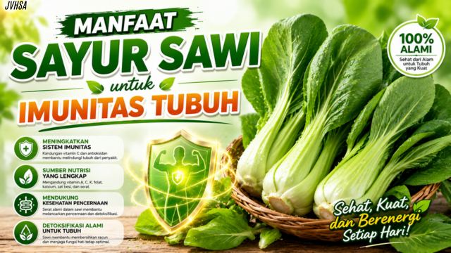 Manfaat Sayur Sawi untuk Imunitas Tubuh