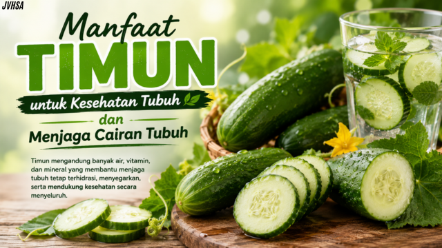 Manfaat Timun untuk Kesehatan Tubuh dan Menjaga Cairan Tubuh