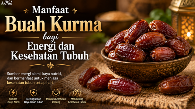 Manfaat Buah Kurma bagi Energi dan Kesehatan Tubuh