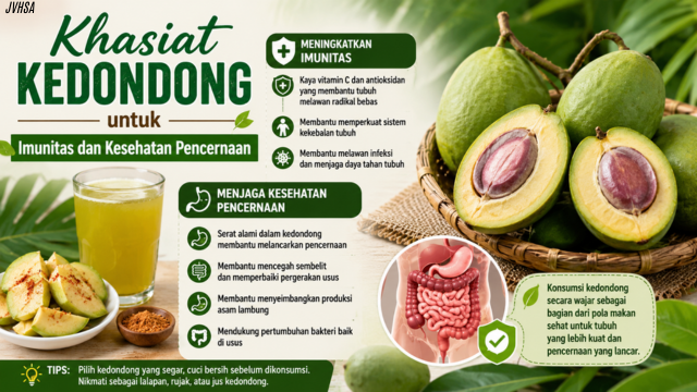 Khasiat Kedondong untuk Imunitas dan Kesehatan Pencernaan