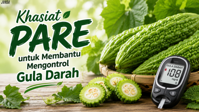 Khasiat Pare untuk Membantu Mengontrol Gula Darah