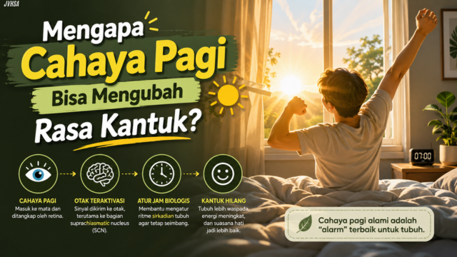 Mengapa Cahaya Pagi Bisa Mengubah Rasa Kantuk?