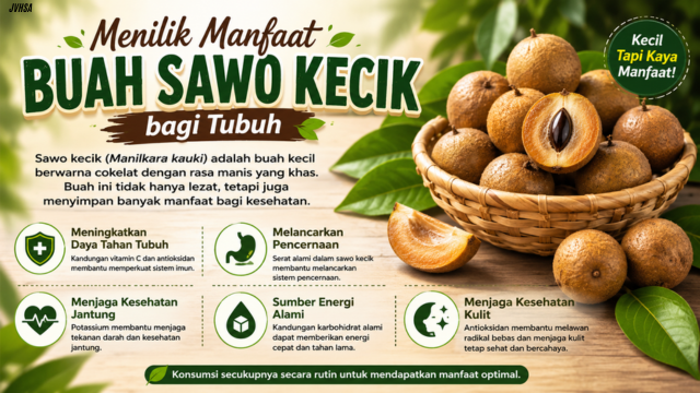 Menilik Manfaat Buah Sawo Kecik bagi Tubuh