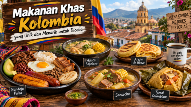 Makanan Khas Kolombia yang Unik dan Menarik untuk Dicoba