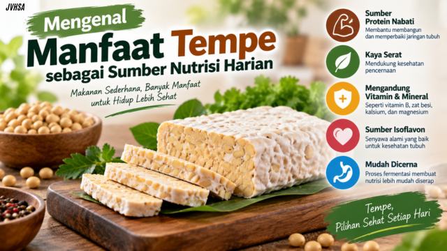 Mengenal Manfaat Tempe sebagai Sumber Nutrisi Harian