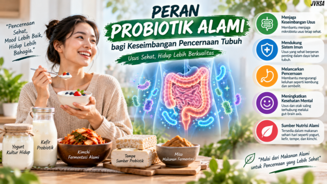 Peran Probiotik Alami bagi Keseimbangan Pencernaan Tubuh