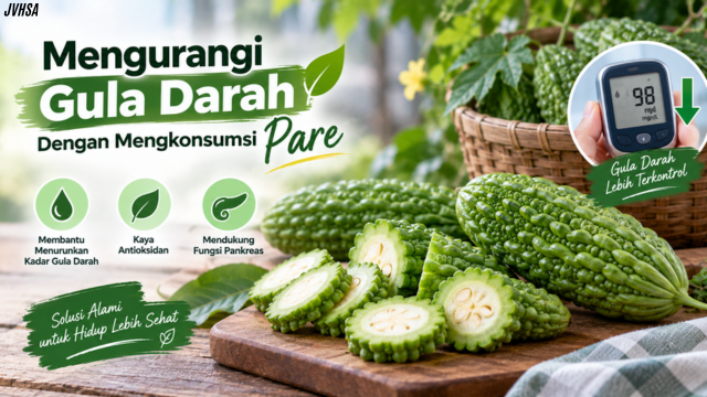 Mengurangi Gula Darah Dengan Mengkonsumsi Pare