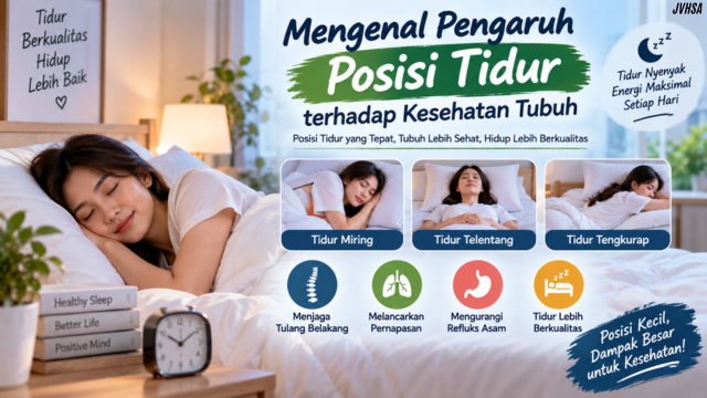 Mengenal Pengaruh Posisi Tidur terhadap Kesehatan Tubuh