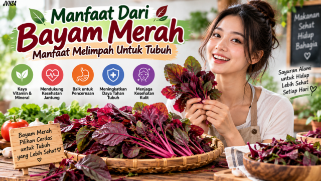 Manfaat Dari Bayam Merah - Manfaat Melimpah Untuk Tubuh