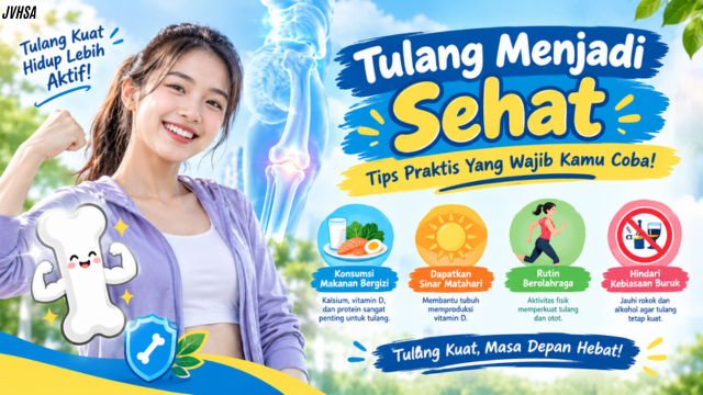 Tulang Menjadi Sehat - Tips Praktis Yang Wajib Kamu Coba!