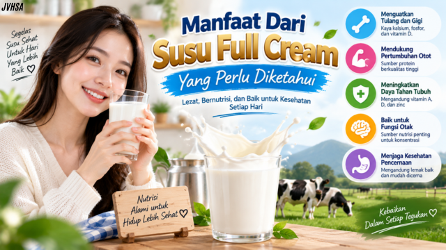 Manfaat Dari Susu Full Cream Yang Perlu Diketahui