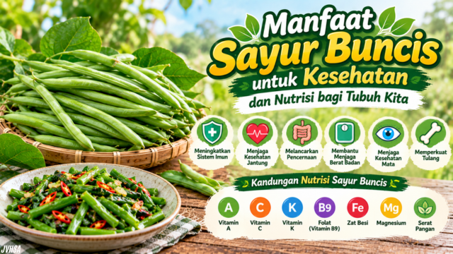 Manfaat Sayur Buncis untuk Kesehatan dan Nutrisi bagi Tubuh Kita